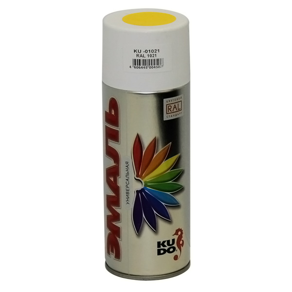 Купить Kudo KU01021 Краска универсальная RAL 1021, 520мл