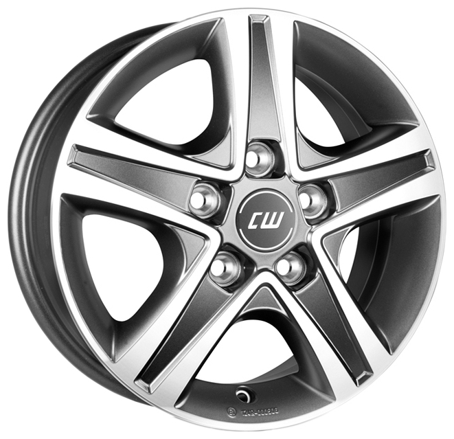 Купить Borbet WHS097767 CWD 16/6,5 ET65 Mistral anthrazit-poliert matt