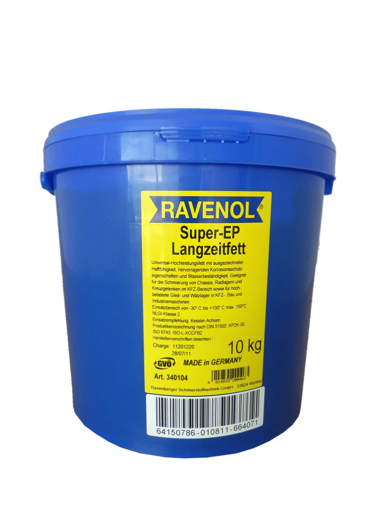Купить Ravenol 4014835200463 Смазка универсальная Super-EP-Langzeitfett