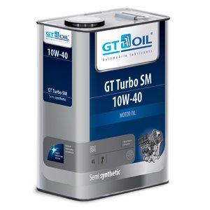 Купить Gt oil 8809059407028 GT Turbo SM SAE 10W-40 (4л)