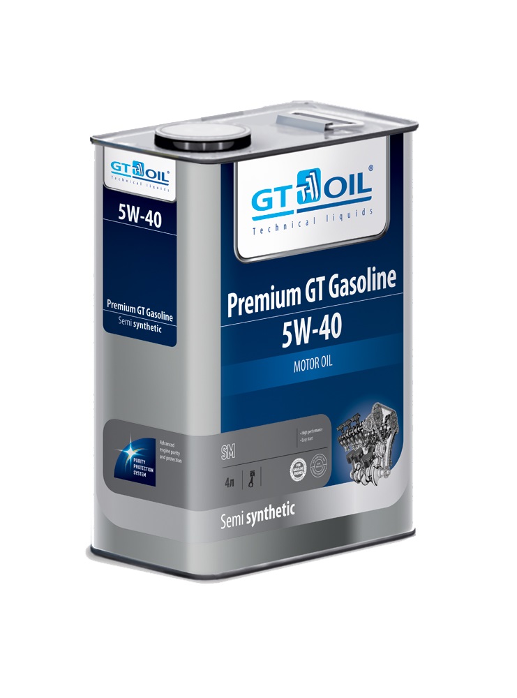 Купить Gt oil 8809059407226 Premium GT Gasoline 5W-40