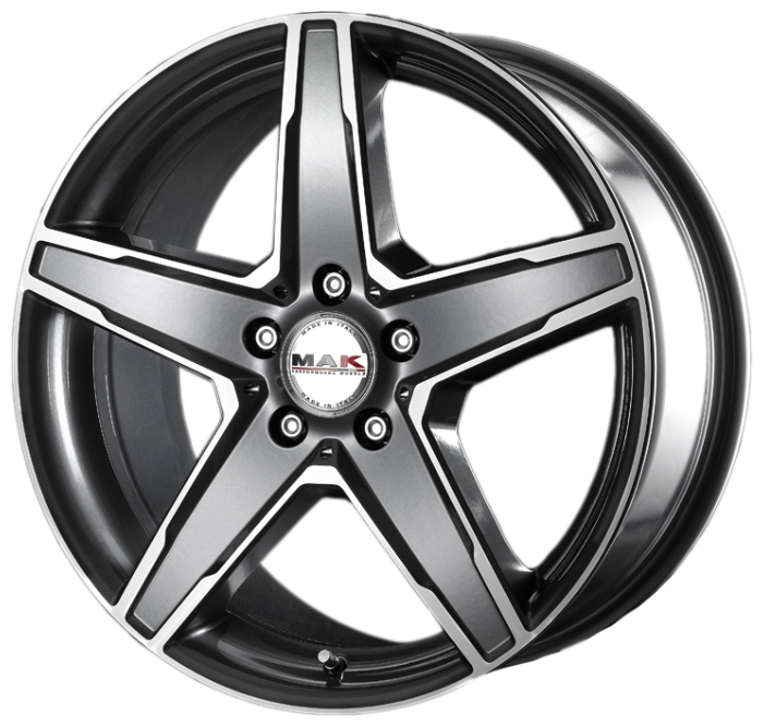 Купить Mak WHS083261 Stern 18/9 ET25 Gun metallic - mirror face