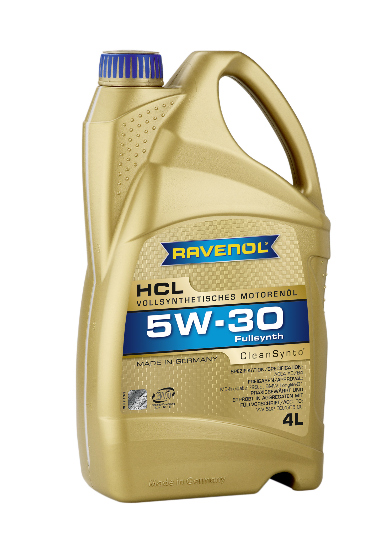 Купить Ravenol 4014835722996 HCL SAE 5W-30 ( 4л) new