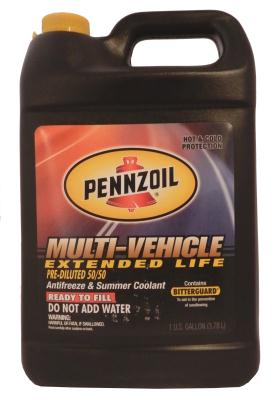 Купить Pennzoil 071611915298 MULTI-VEHICLE EXTENDED LIFE Antifreeze AND SUMMER Coolant 50/50 PRedILUTED