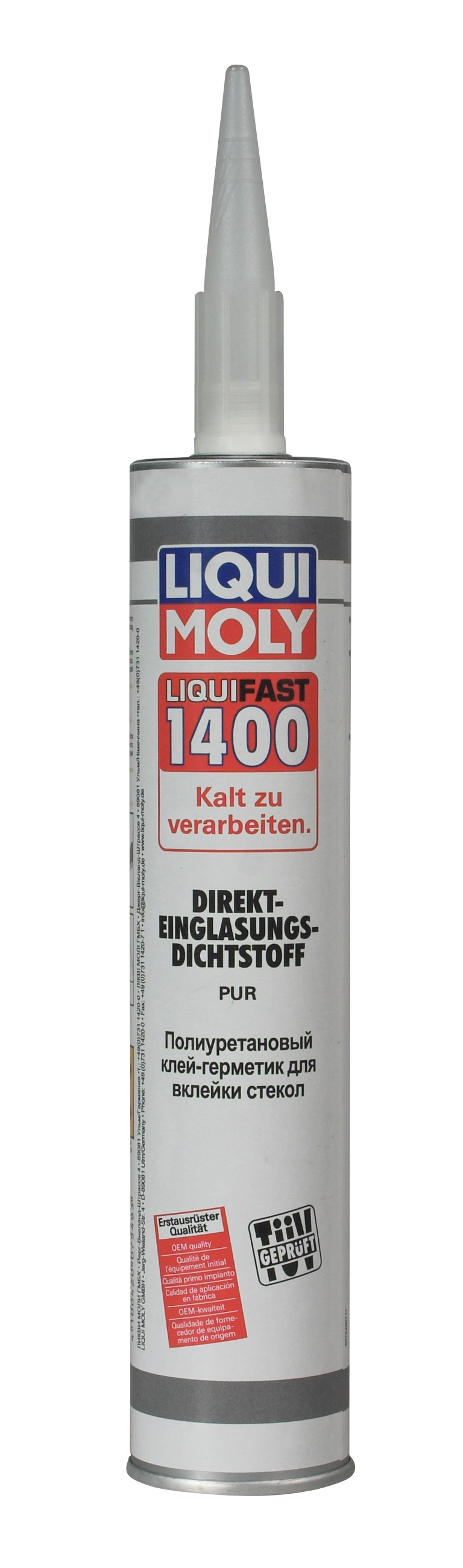 Купить Liqui moly 7548 Полиуретановый клей-герметик для вклейки стекол Liquifast 1400