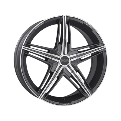 Купить Oz WHS057382 David 16/7 ET25 Matt graphite diamond cut