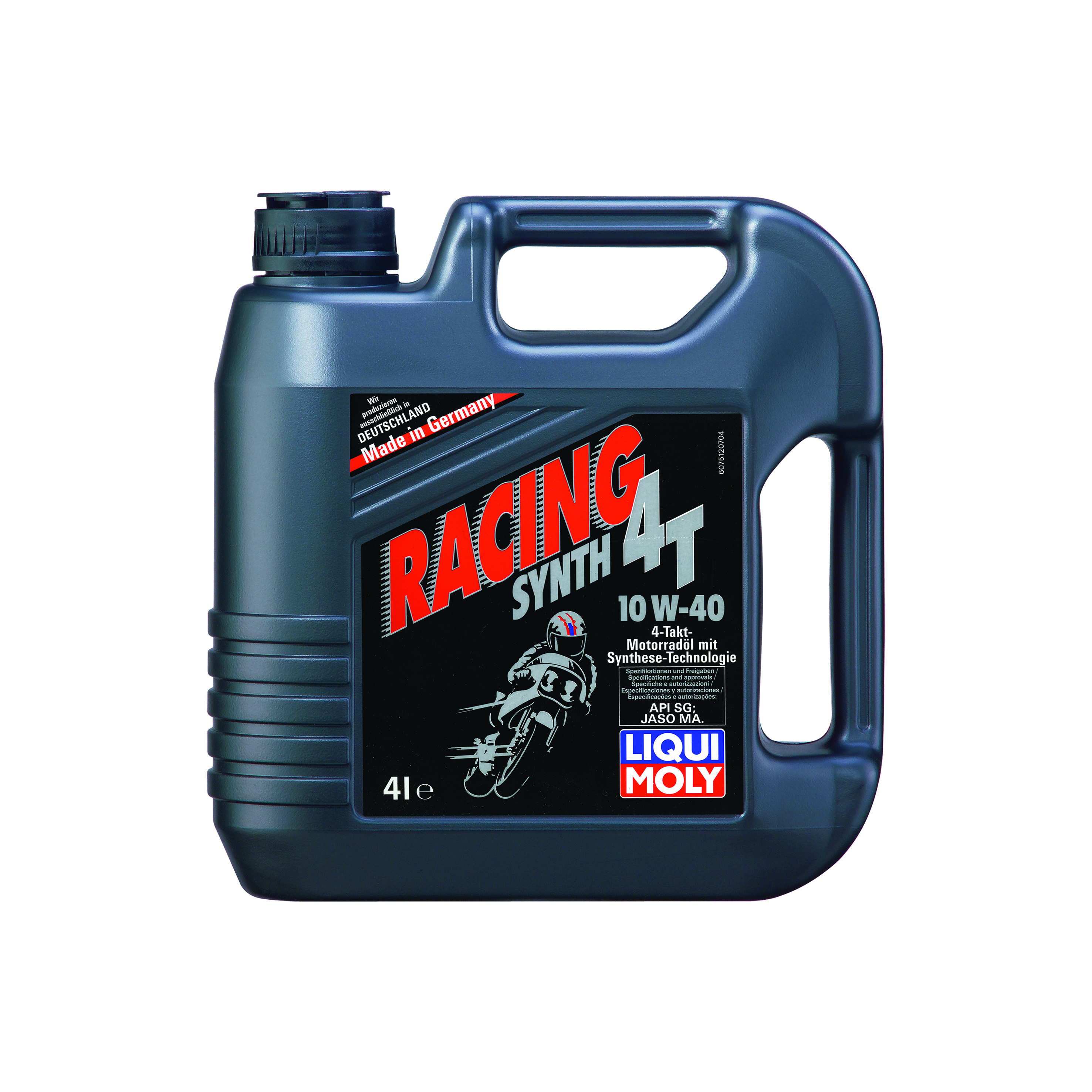 Купить Liqui moly 7512 для 4-тактных Мотоциклов Motorrad 4T SAE 10W-40