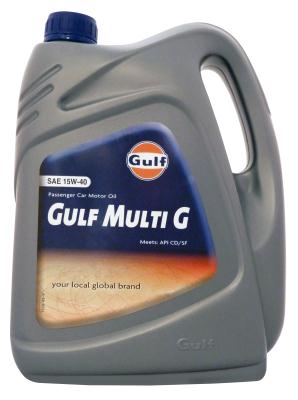 Купить Gulf 8717154952926 Multi G SAE 15W-40 (4л)