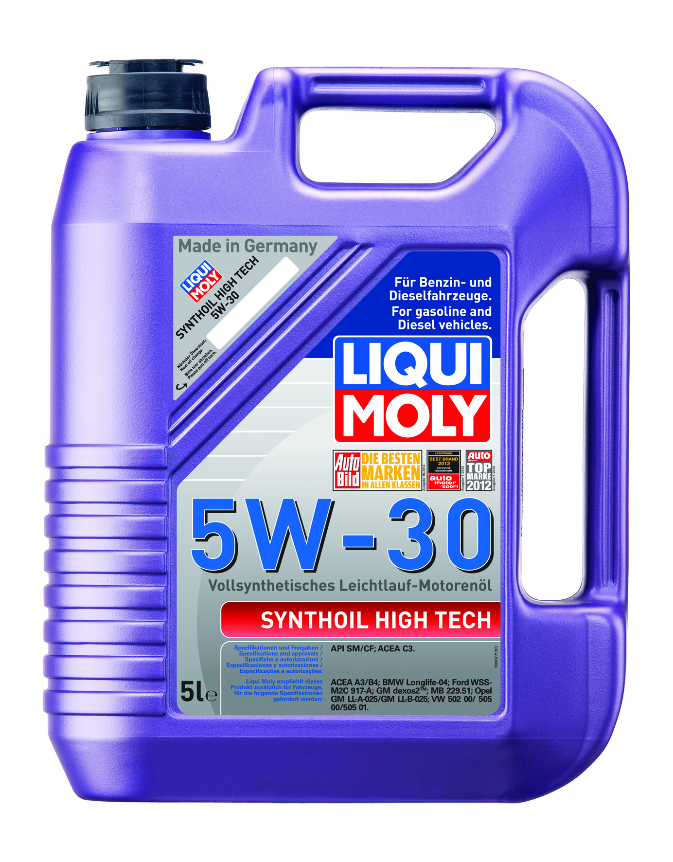 Купить Liqui moly 9077 Synthoil High Tech 5W-30
