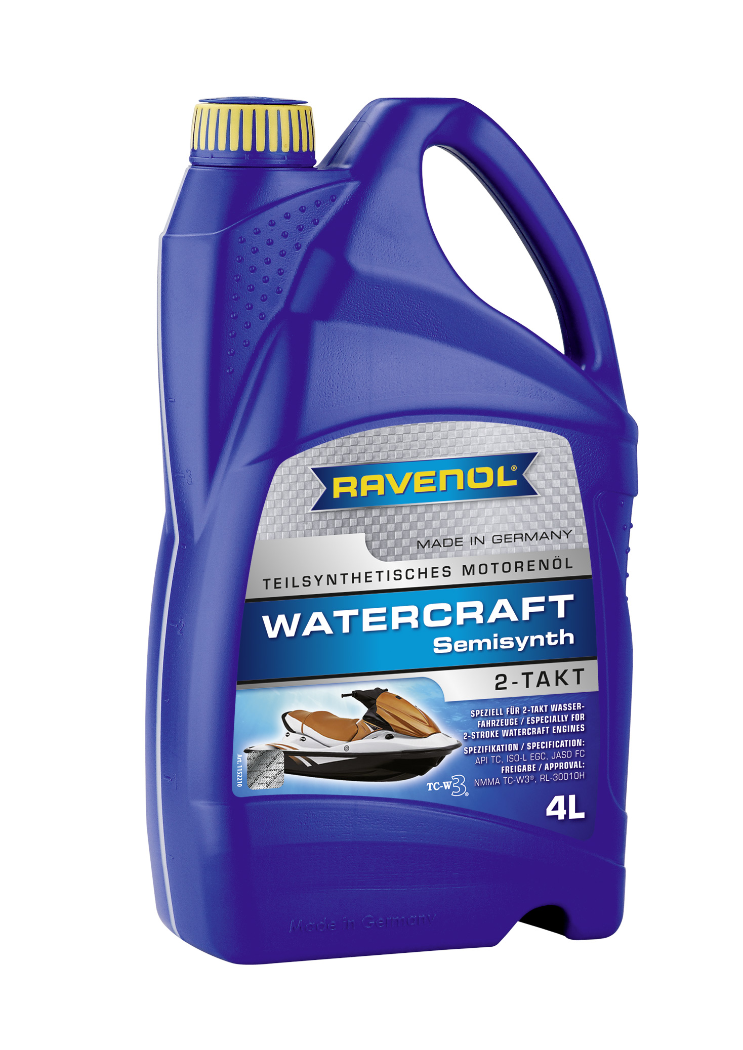 Купить Ravenol 4014835728493 для 2-Такт Watercraft Teilsynth. 2-Takt (4л) new
