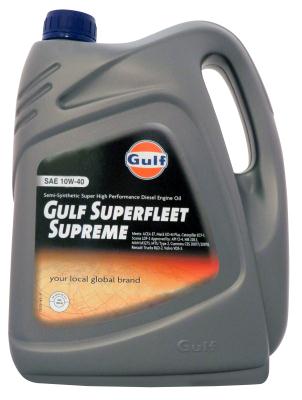 Купить Gulf 8717154952070 Superfleet Supreme SAE 10W-40 (4л)
