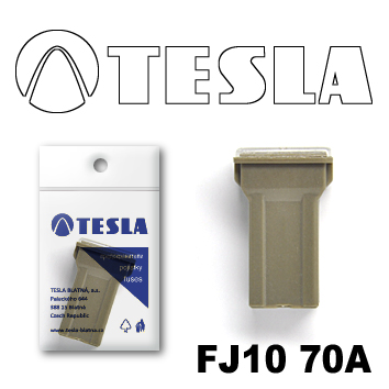 Купить Tesla FJ1070A Предохранитель картриджного типа FJ10 70А