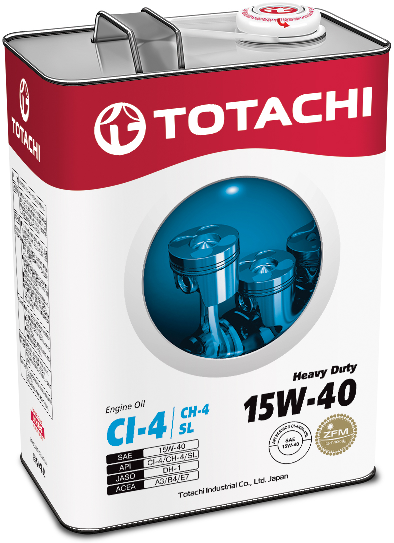 Купить Totachi 4562374690301 Heavy Duty CI-4/CH-4/SL 15W-40, 4л