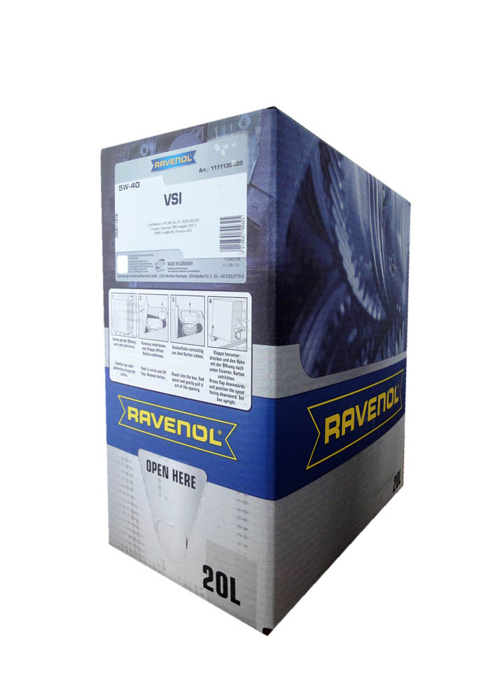Купить Ravenol 4014835799325 VSI SAE 5W-40 (20л) ecobox