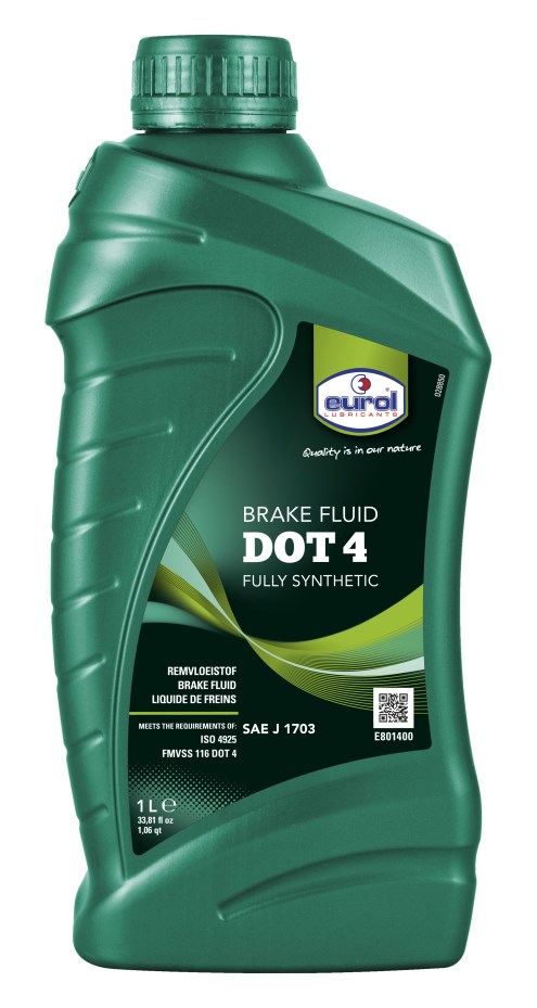 Купить Eurol E8014001L Тормозная жидкость Brakefluid DOT 4, 1 л