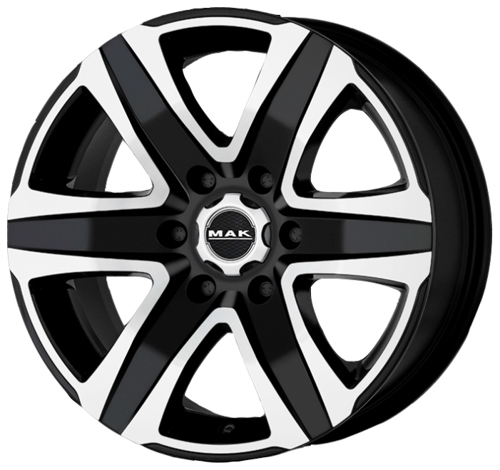 Купить Mak WHS105057 Stone6 T 18/8,5 ET30 Black mirror