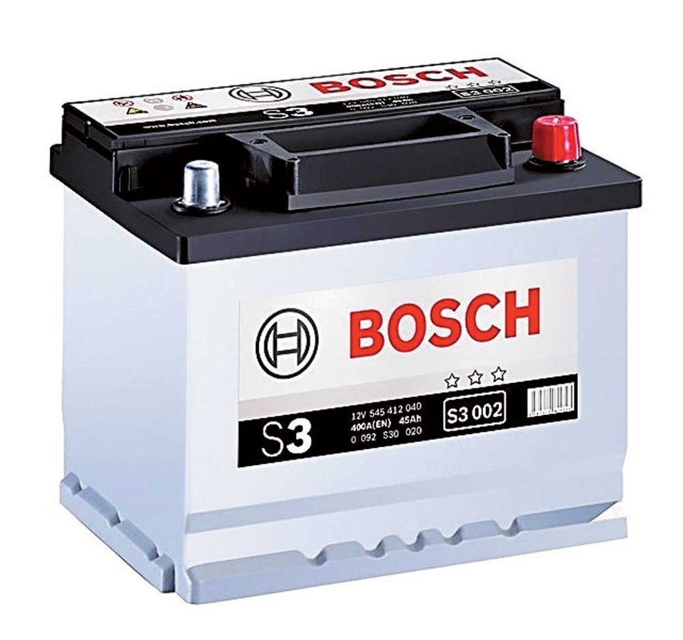 Купить BOSCH 0092S30020 Аккумуляторная Батарея S3 [12v 45ah 400a B13] BOSCH 0092S30020