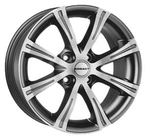 Купить Borbet WHS059282 X8 16/7 ET25 Decorsilber-lackiert