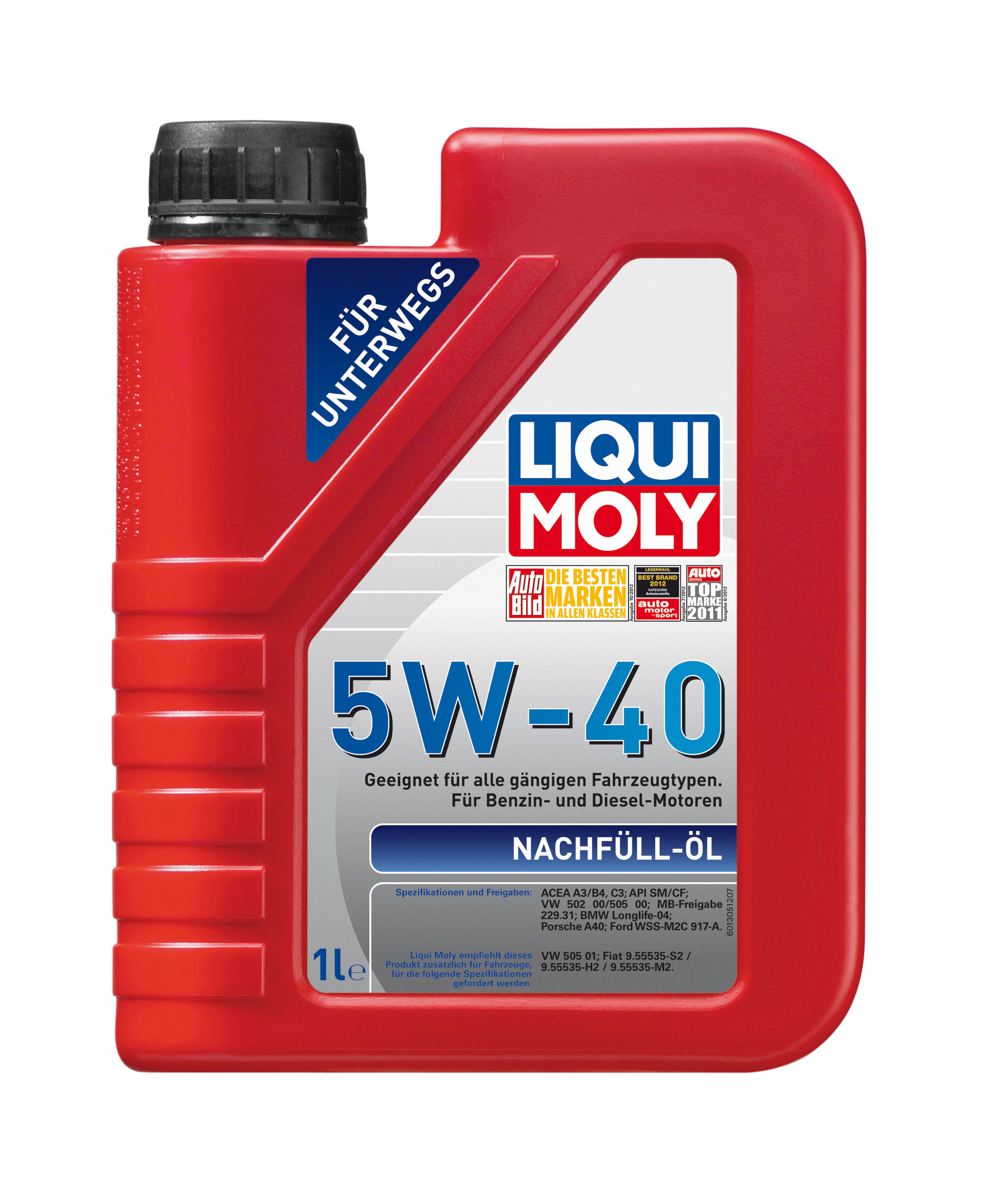 Купить Liqui moly 1305 Nachfull Oil SAE 5W-40