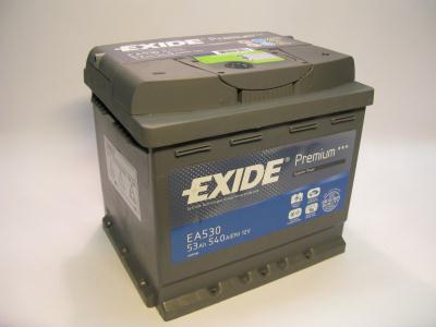 Купить EXIDE EA530 Аккумулятор автомобильный EXIDE EA530 53 Ач
