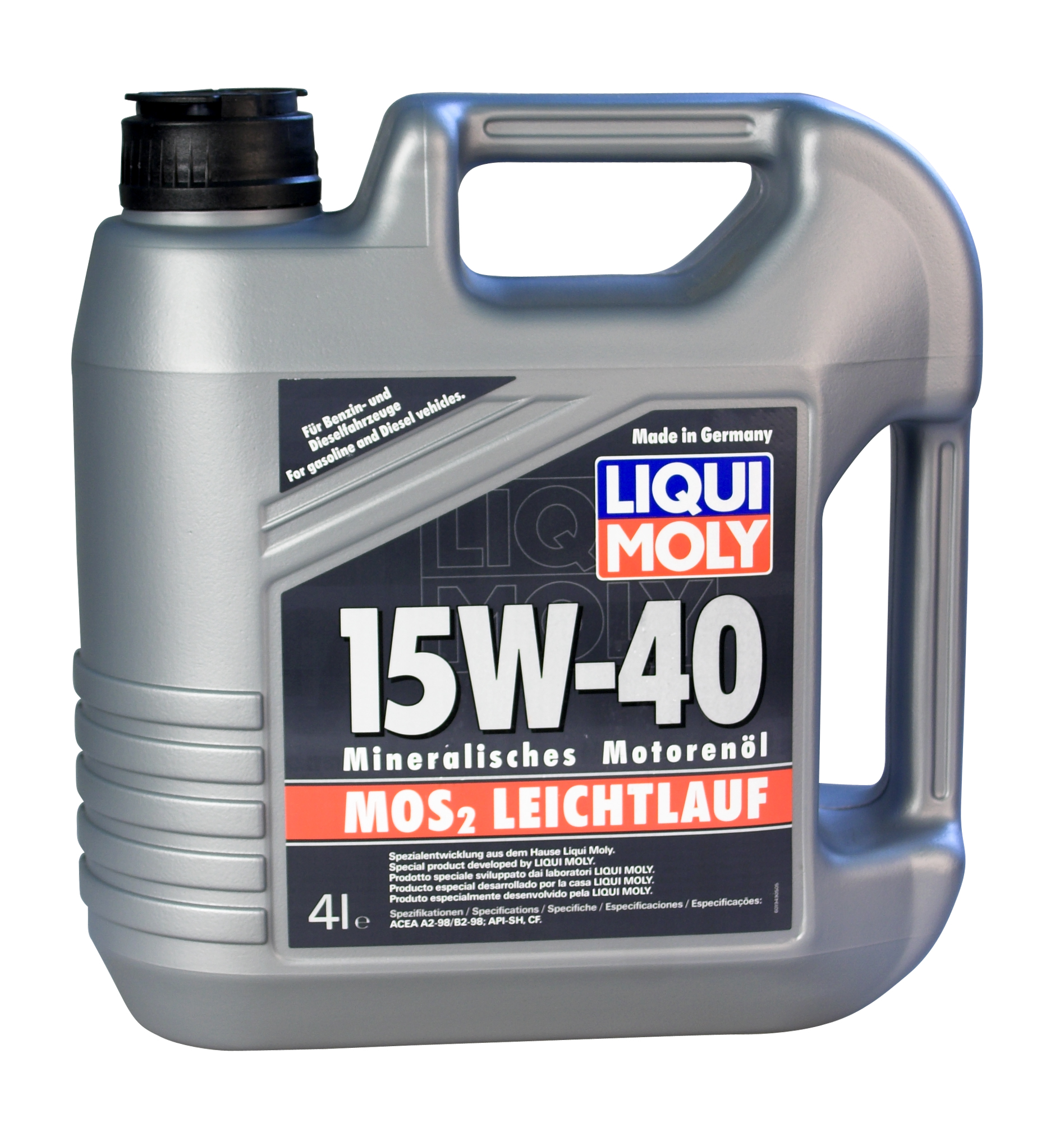 Купить Liqui moly 1949 MoS2 Leichtlauf SAE 15W-40
