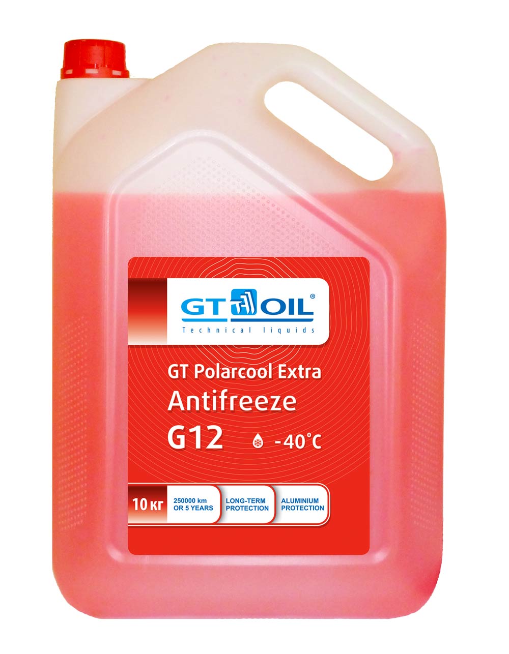 Купить Gt oil 4606746008278 Антифриз GT Polarcool Extra G12, 10 л