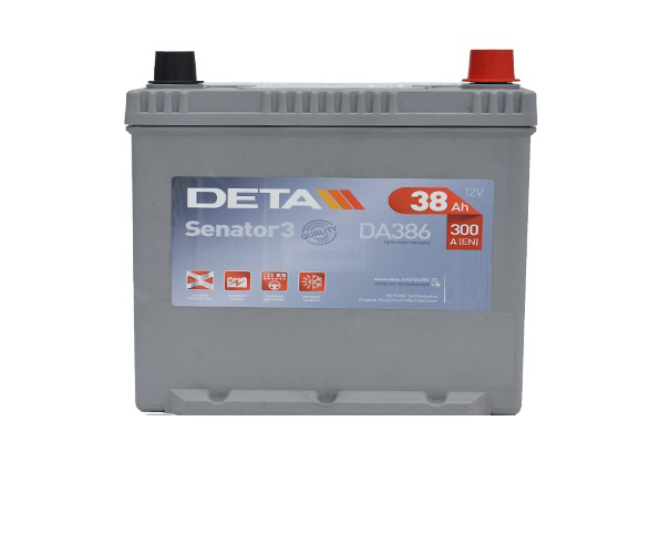 Купить DETA DA386 Аккумулятор автомобильный DETA DA386 38 Ач