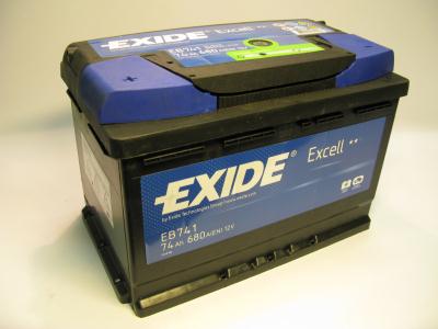Купить EXIDE EB741 Аккумулятор автомобильный EXIDE EB741 74 Ач