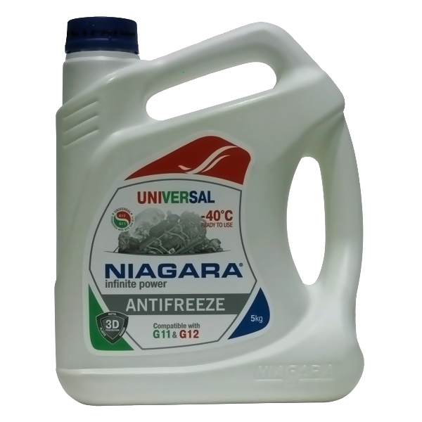 Купить Niagara 001001005011 Антифриз Universal (универсальный), 5 л