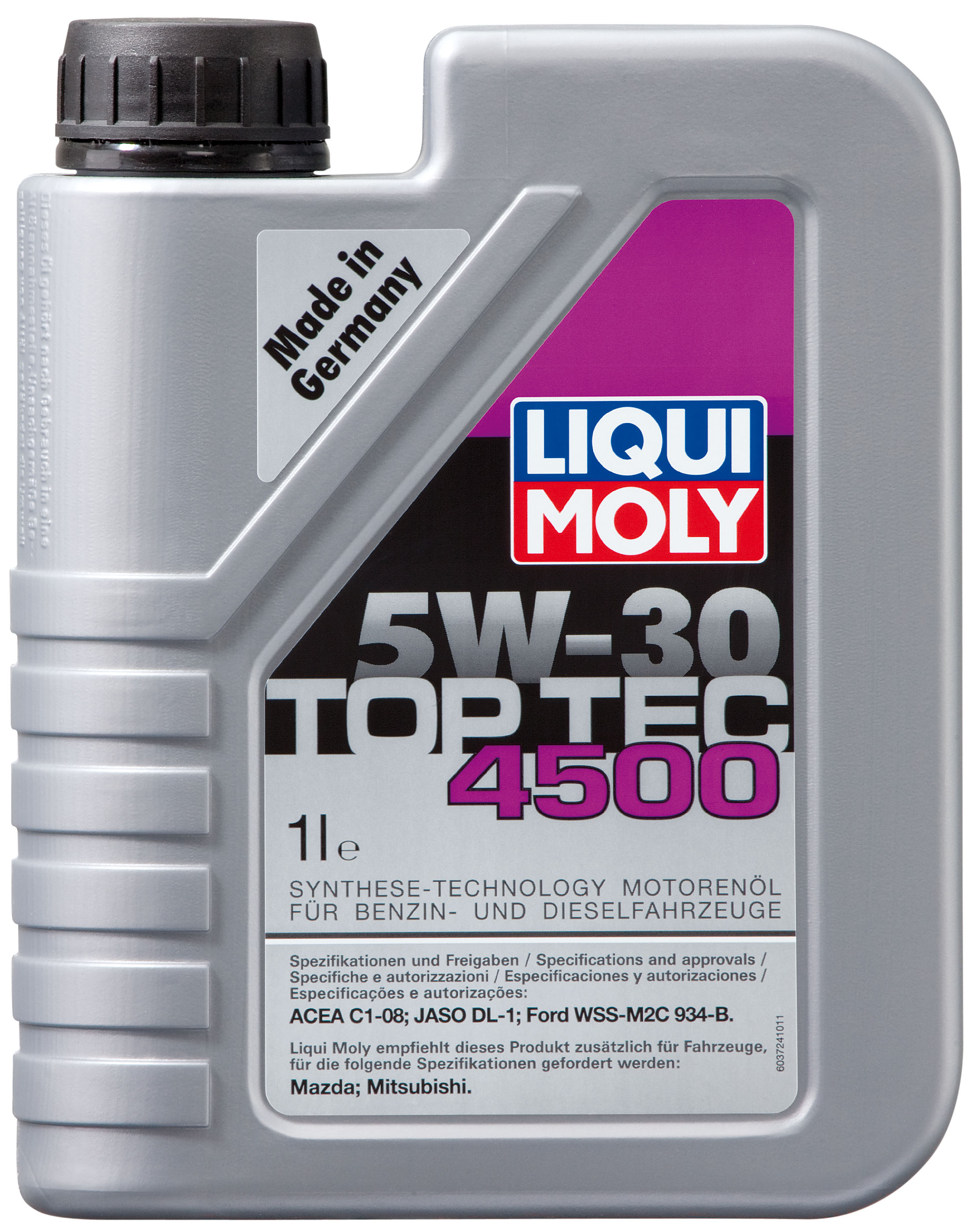 Купить Liqui moly 3724 Top Tec 4500 SAE 5W-30