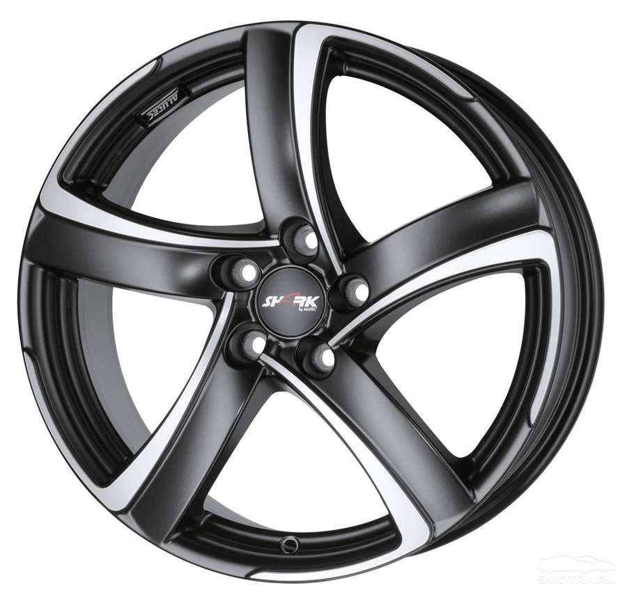 Купить Alutec WHS030732 Shark 15/6 ET45 Racing black front polished