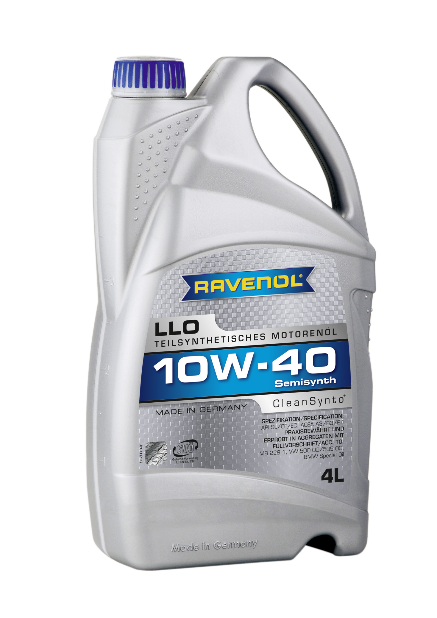 Купить Ravenol 4014835724396 LLO SAE 10W-40 ( 4л) new