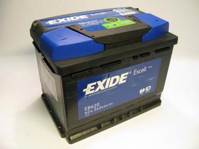 Купить EXIDE EB620 Аккумулятор автомобильный EXIDE EB620 62 Ач