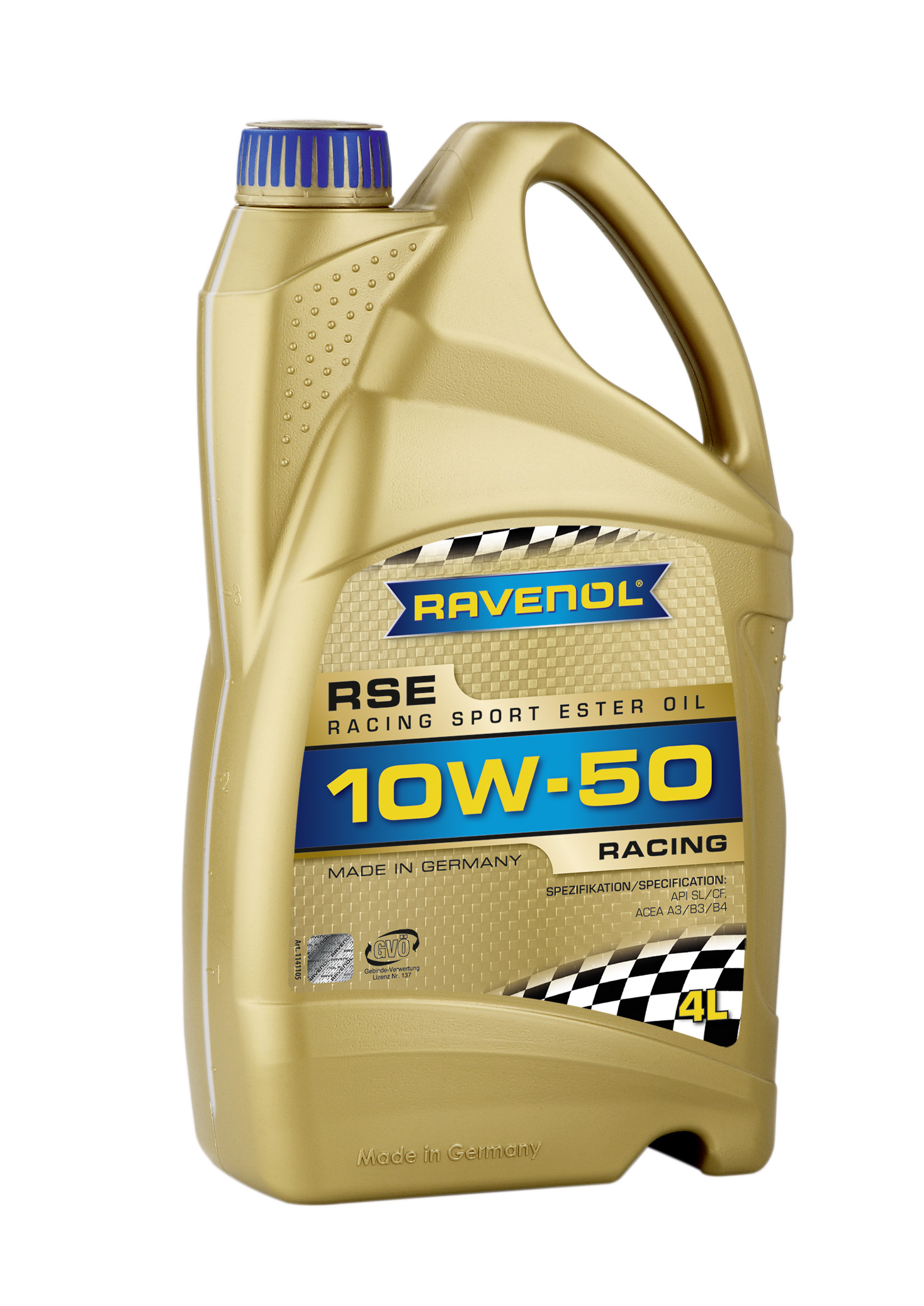 Купить Ravenol 4014835726895 Racing Sport Ester SAE10W-50 ( 4л) new