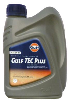 Купить Gulf 8717154951820 TEC Plus SAE 5W-40 (1л)