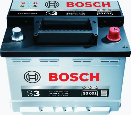 Купить BOSCH 0092S30010 Аккумулятор автомобильный BOSCH S3 0 092 S30 010 41 Ач