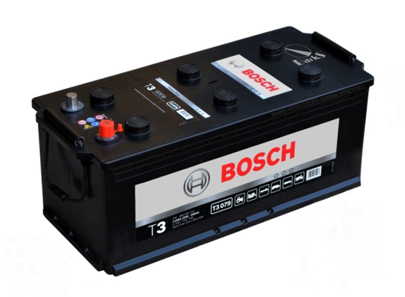 Купить BOSCH 0092T30790 Аккумулятор T3 [12v 180ah 1100а Залит Заряжен Полярность Обратная BOSCH