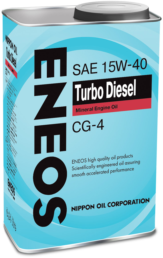 Купить Eneos OIL1427 Turbo Diesel CG-4 15W-40, 0.946л