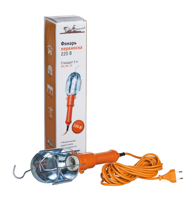 Купить Airline AFLWL15 Фонарь переноска 220В (5м)