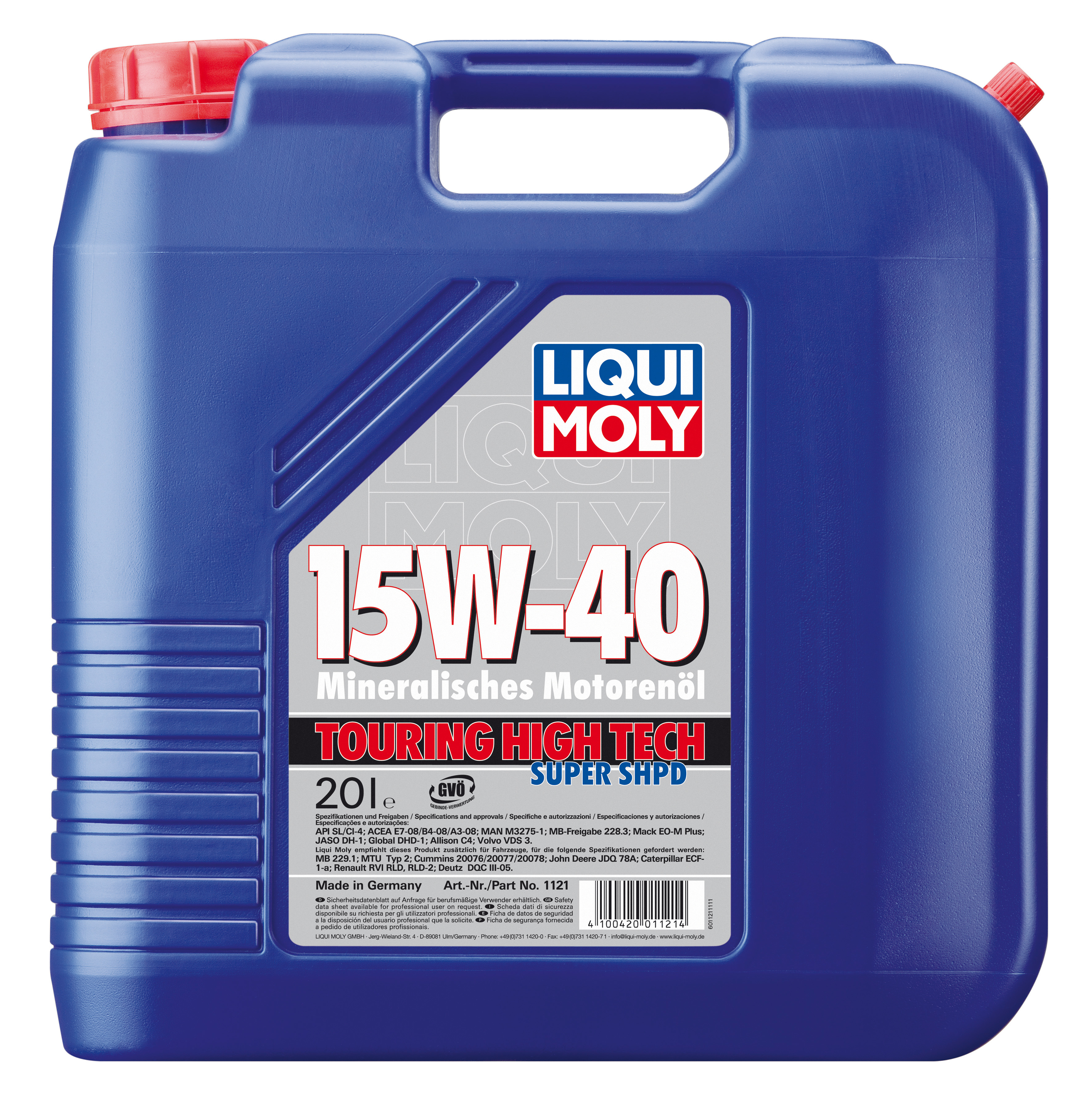 Купить Liqui moly 1121 Минеральное моторное масло